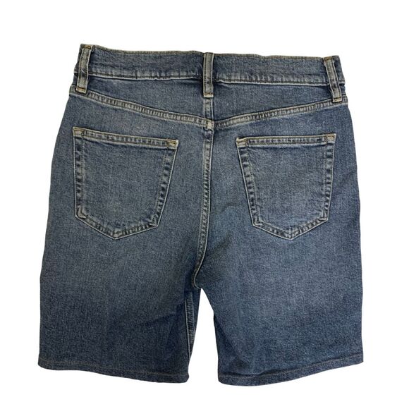 Sun + Stone Men's Classic Mid-Wash Denim Jean Shorts Size 29 - Picture 5 of 7